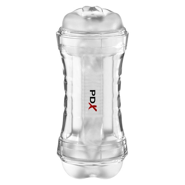 PDX Brands PDX Extreme Wet Pussies Super Flip-A-Pussy Over Self-Lubricating Stroker