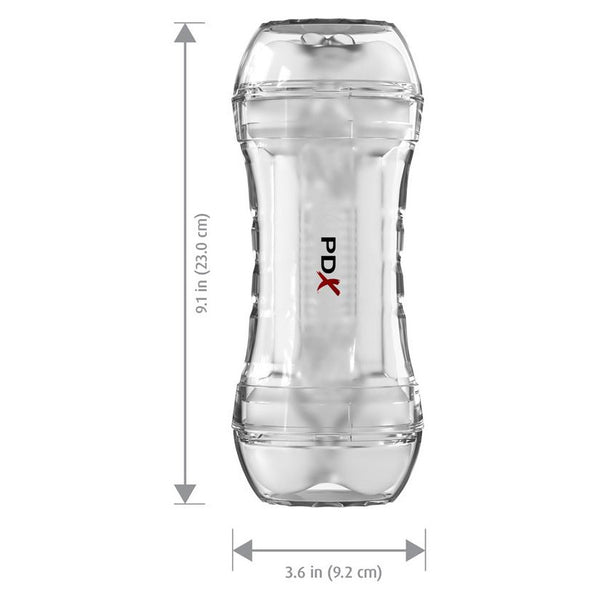 PDX Brands PDX Extreme Wet Pussies Super Flip-A-Pussy Over Self-Lubricating Stroker