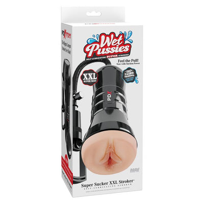 PDX Extreme Wet Pussies Super Sucker XXL Stroker