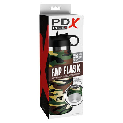 PDX Brands PDX Plus Fap Flask Happy Camper Discreet Stroker