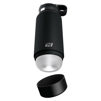 PDX Brands PDX Plus Fap Flask Happy Camper Discreet Stroker - Colour: Black Bottle Frosted