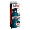 PDX Brands PDX Plus Fuck Flask Secret Delight Discreet Stroker - Colour: Blue Bottle Light