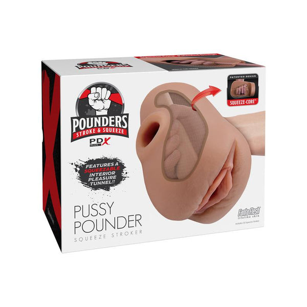 PDX Brands PDX Plus Pussy Pounder Squeeze Stroker
