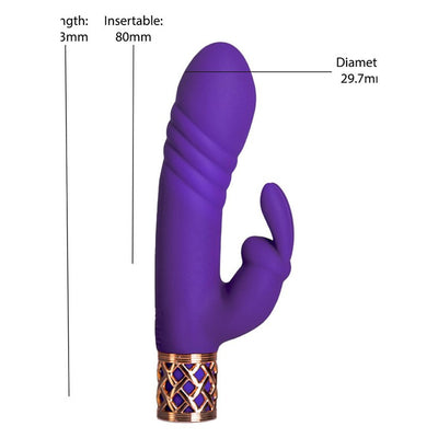 Pillow Talk Secrets Sensual Thrusting Wand Dual Stimulator