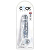 Pipedream King Cock Clear 8 inch with Balls
