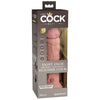 Pipedream King Cock Elite 8 inch Vibrating Silicone Dual Density Cock