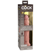Pipedream King Cock Elite 9 inch Vibrating Silicone Dual Density Cock with Remote
