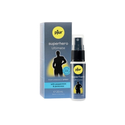 Pjur Superhero Ultimate Performance Spray with Peppermint & Paracress