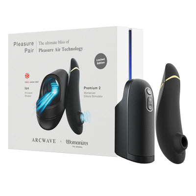 ARCWAVE Pleasure Pair Arcwave Ion & Womanizer Premium 2 Pleasure Air Stimulator Set