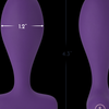 Femme Fun Plua Mini Vibrator with 10 Vibration Modes and Remote Control