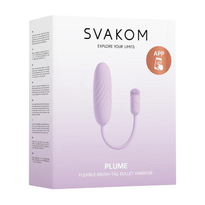 Svakom Plume Flexible Brush Tail Bullet Vibrator