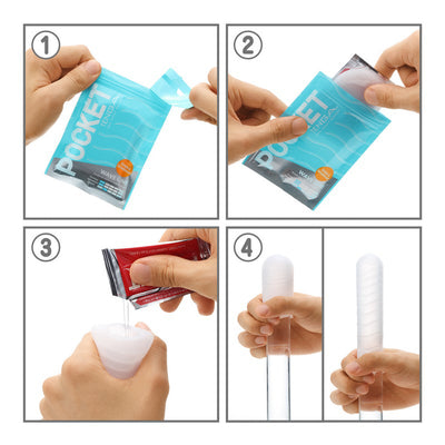 Tenga Pocket Tenga Click Ball Disposable Masturbation Sleeve