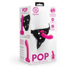 Together Pop 5.5 in. Silicone Dildo & Harness Set