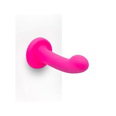 Together Pop 5.5 in. Silicone Dildo & Harness Set