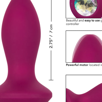 CalExotics Power Gem Vibrating Petite Crystal Probe