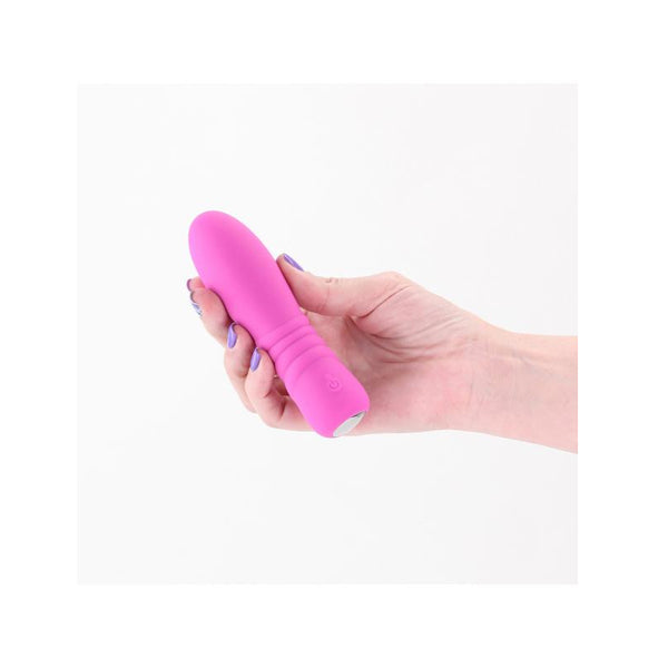 NS Novelties Pretty in Pink Compact Silicone Vibrator