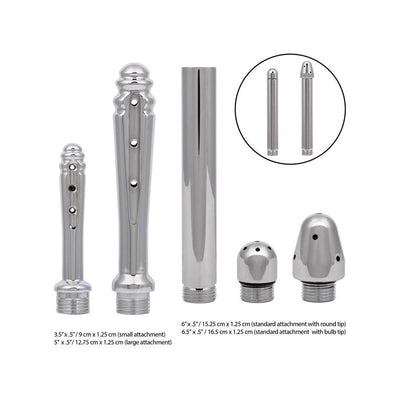 CalExotics Pro Water Works Hygienic Cleaning System 6 Piece with 4 Spray Attachments