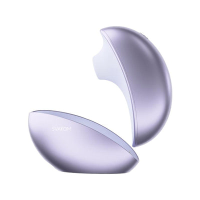 Svakom Pulse Galaxie Stimulator with Starlight Projector - Colour: Metallic Lilac