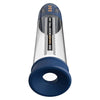 Pipedream Pump Worx Series Max Boost Pro Flow Penis Pump - Colour: Blue/Clear