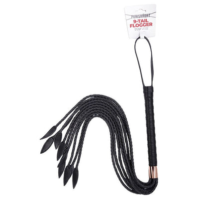 BMS Factory Punishment Braided 9 Tail Flogger