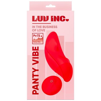 Luv Inc Panty Vibe Remote Controlled Silicone Vibrator