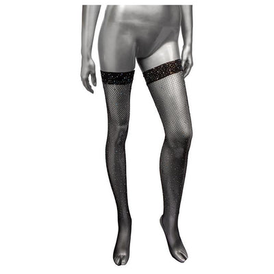 CalExotics Radiance Plus Size Thigh High Stockings