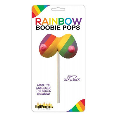Hott Products Rainbow Boobie Candy Pop 42g