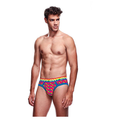 Baci Envy Rainbow Hearts Brief