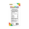 Hott Products Rainbow Pussy Pops Multi-Flavoured Shaped Lollipop