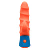 CalExotics Rave Tickler Dual Massager with Swirled Shaft and Triple Ticklers