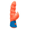 CalExotics Rave Tickler Dual Massager with Swirled Shaft and Triple Ticklers