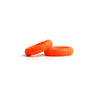 Sport Fucker Ready Rings Glow Liquid Silicone Cock Ring - Colour: Orange