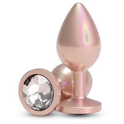 NS Novelties Rear Assets Iridescent Anal Toy - Colour: Champagne