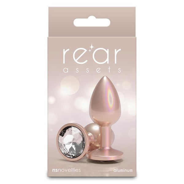 NS Novelties Rear Assets Iridescent Anal Toy Small
