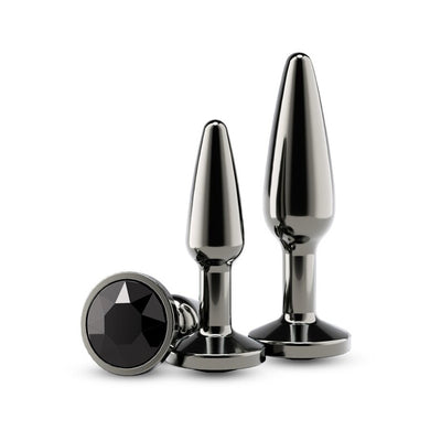 NS Novelties Rear Assets Tapered Trainer Kit - Colour: Gunmetal Black