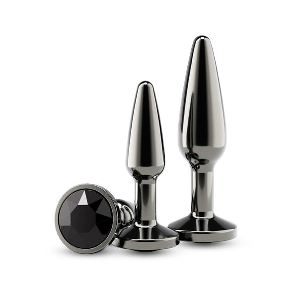 NS Novelties Rear Assets Tapered Trainer Kit - Colour: Gunmetal Black