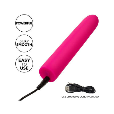 CalExotics Chic Rechargeable Classic Silicone Massager 7 Inch