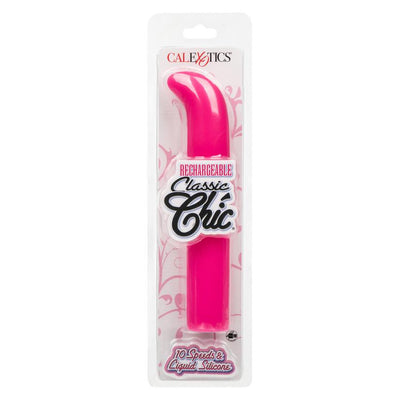 CalExotics Chic Rechargeable Classic Silicone Massager 7 Inch