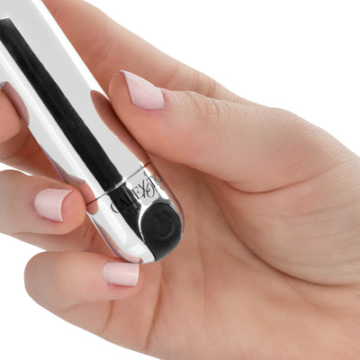Calexotics Rechargeable Hideaway Bullet - Colour: Silver