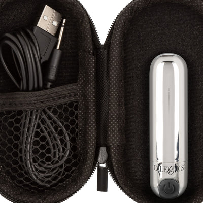 Calexotics Rechargeable Hideaway Bullet - Colour: Silver