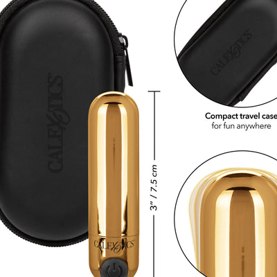 Calexotics Rechargeable Hideaway Bullet - Colour: Silver