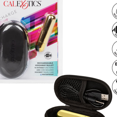 Calexotics Rechargeable Hideaway Bullet - Colour: Silver