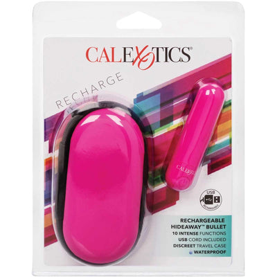 Calexotics Rechargeable Hideaway Bullet - Colour: Silver