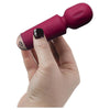 Rocks Off Rechargeable Mini Wand - Colour: Azalea Red