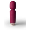 Rocks Off Rechargeable Mini Wand - Colour: Azalea Red