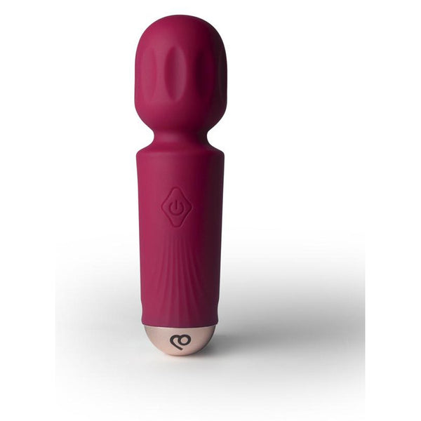 Rocks Off Rechargeable Mini Wand - Colour: Azalea Red