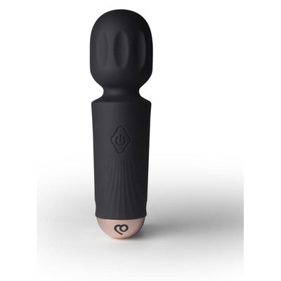 Rocks Off Rechargeable Mini Wand - Colour: Black Tulip