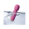 Rocks Off Rechargeable Mini Wand - Colour: Peony Pink