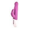 Seven Creations Rechargeable Silicone Rabbit Rotation Vibrator 23.4cm
