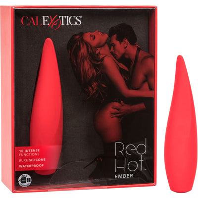 CalExotics Red Hot Blaze Silicone Vibrator